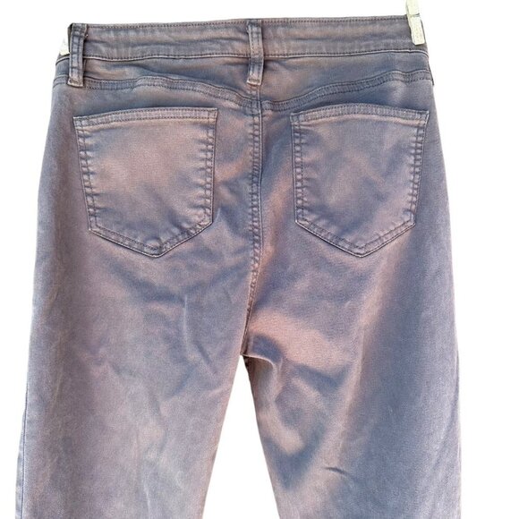 Buffalo David Bitton Hanna Lavender High Rise Soft Stretch Skinny Jeans Size 4 - Picture 8 of 12